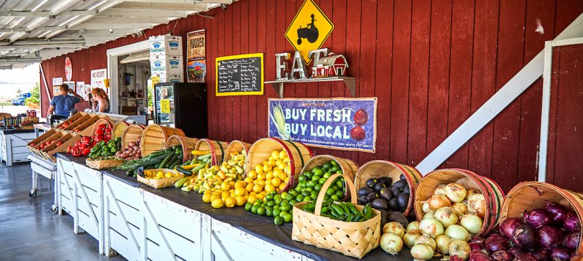 The Farmer's Daughter Produce Stand
