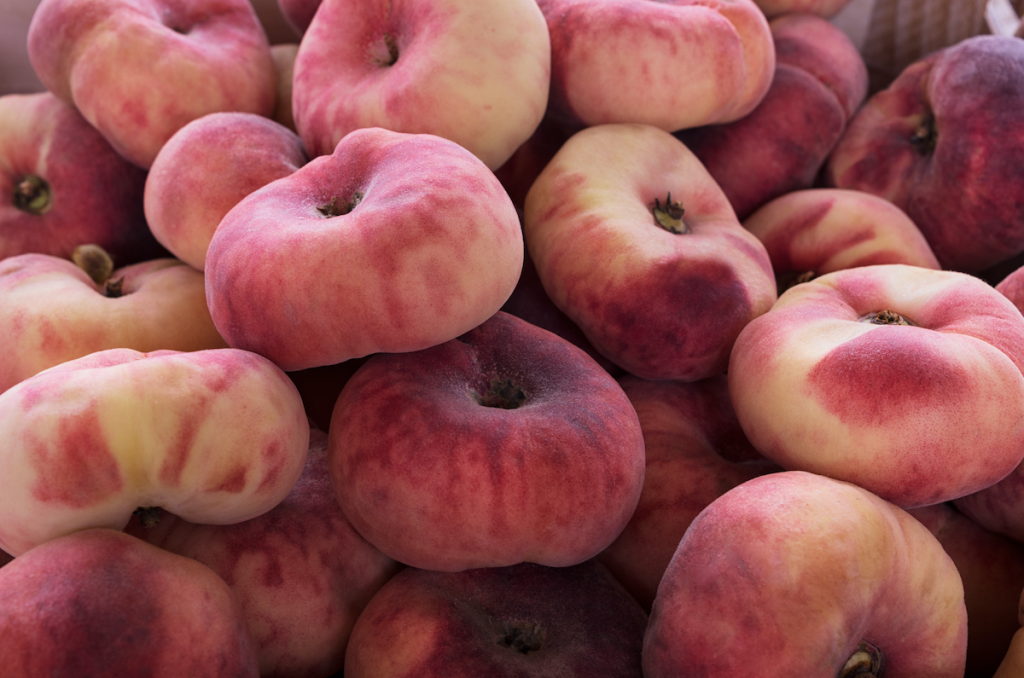 Donut Peaches - Harvest Time in Brentwood